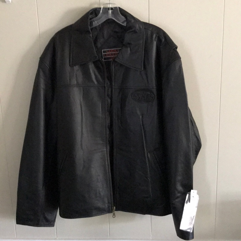 Leather Coat by Lucky Leather Company